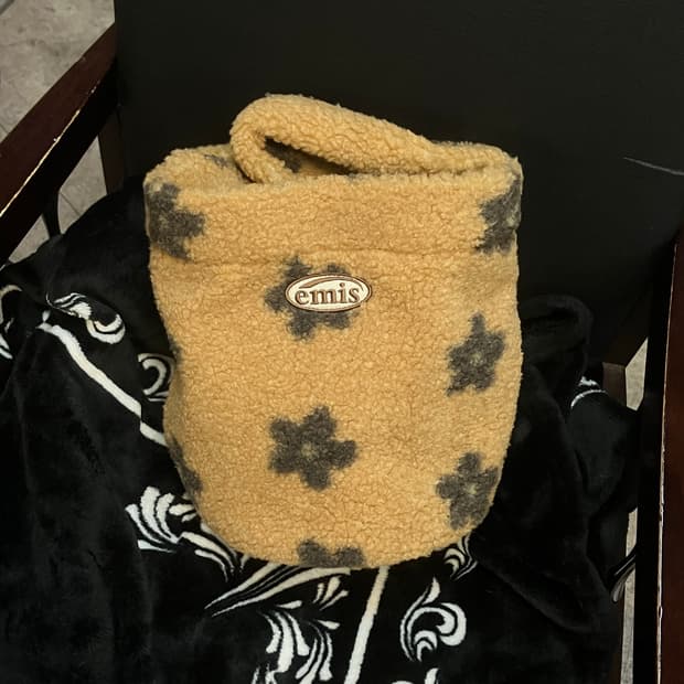 이미스 플라워 부클 토트백 베이지 브라운  #csz3030