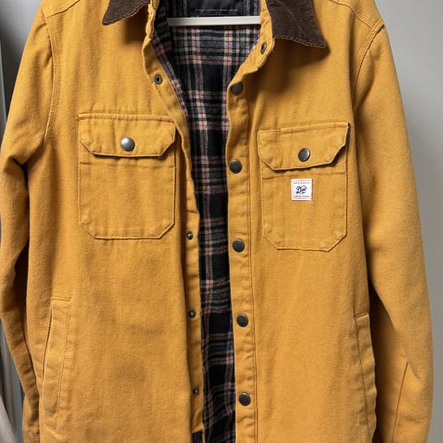 데우스 워크자켓 맥스웰 캔버스 오버셔츠 S