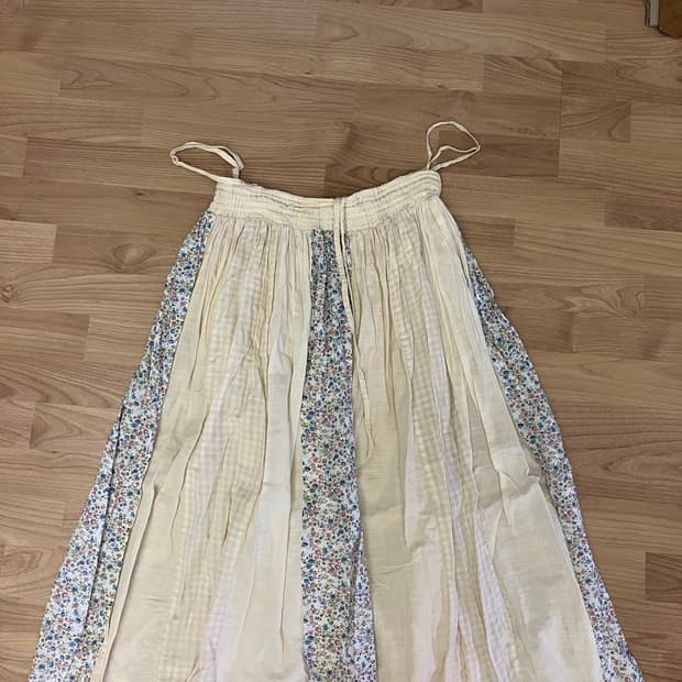 패치워크스커트