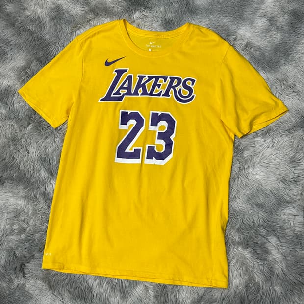 나이키 NBA 레이커스 르브론 23 반팔 L