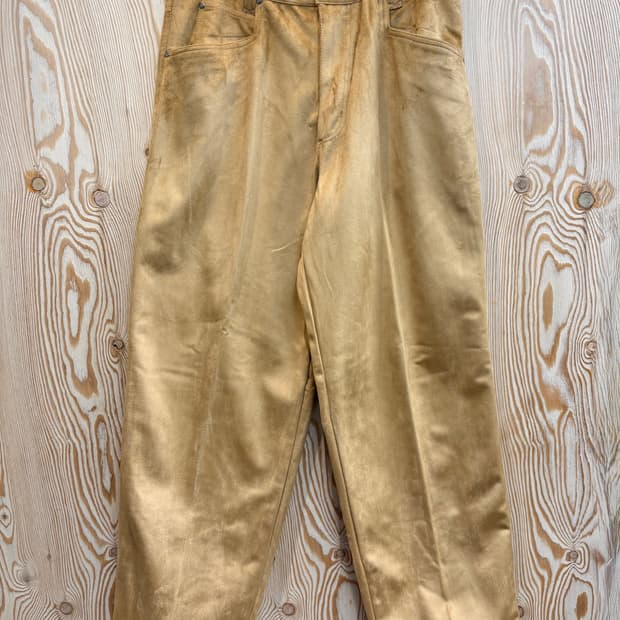 RÊVE JEANS | 레브 진 페이크 스웨이드 팬츠