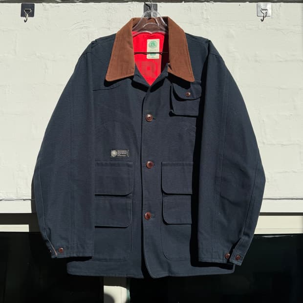 Buried Alive 베리드 얼라이브 워크자켓 네이비 L