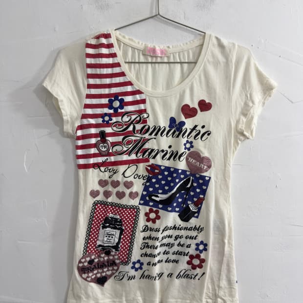 tralala tralala printing top
