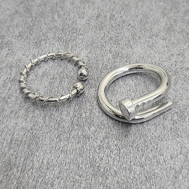 포인트 반지 세트