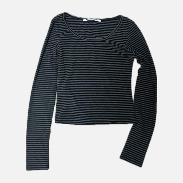 스트라이프 롱슬리브