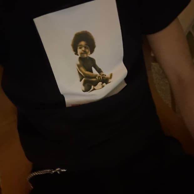 노트리어스 비기 슈프림 반팔 (m)