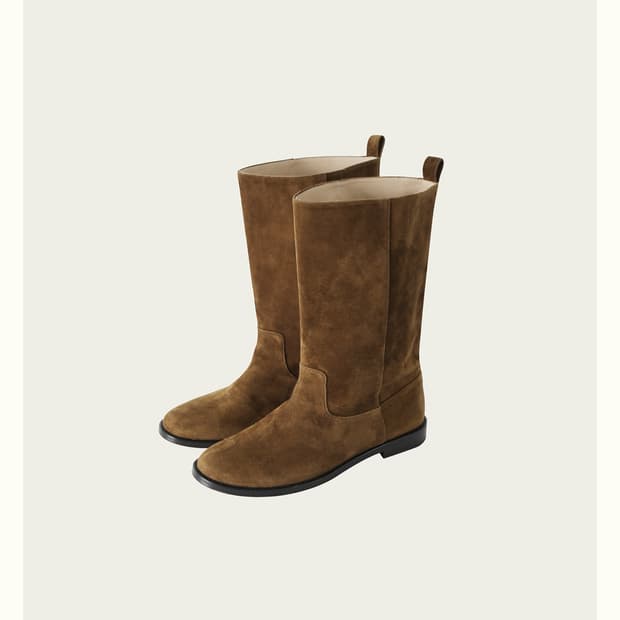 리본빛 ribbonbit Bunder Suede 부츠