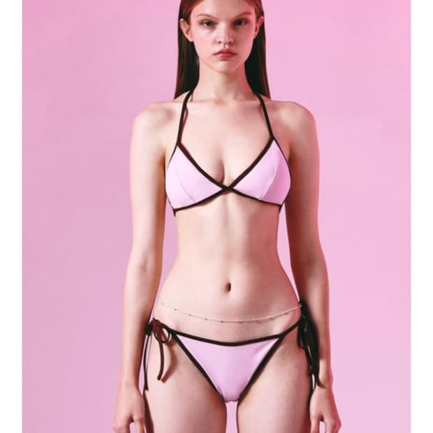 비나제이 트라이앵글 비키니 (Pink)