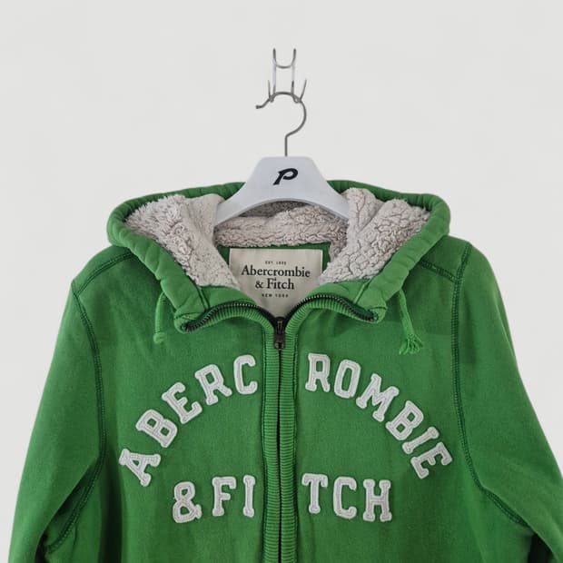 [XL]아베크롬비 빈티지 y2k 양털 후드집업 Men