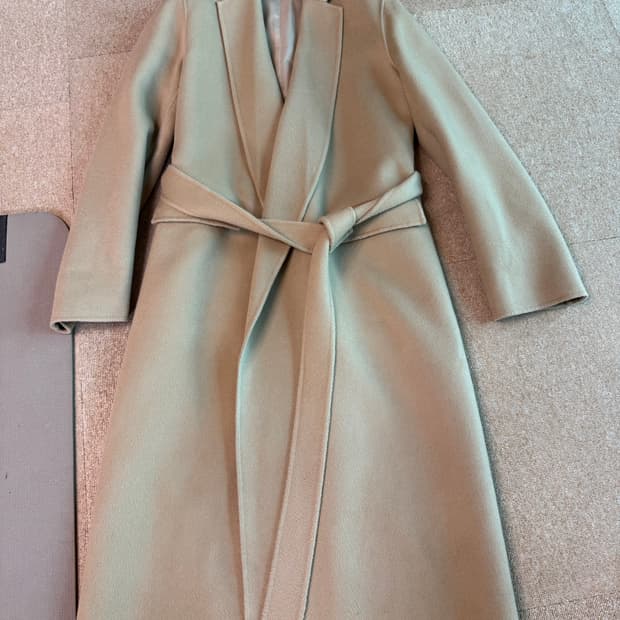 Blossom h company 울캐쉬 롱 코트   총장 130