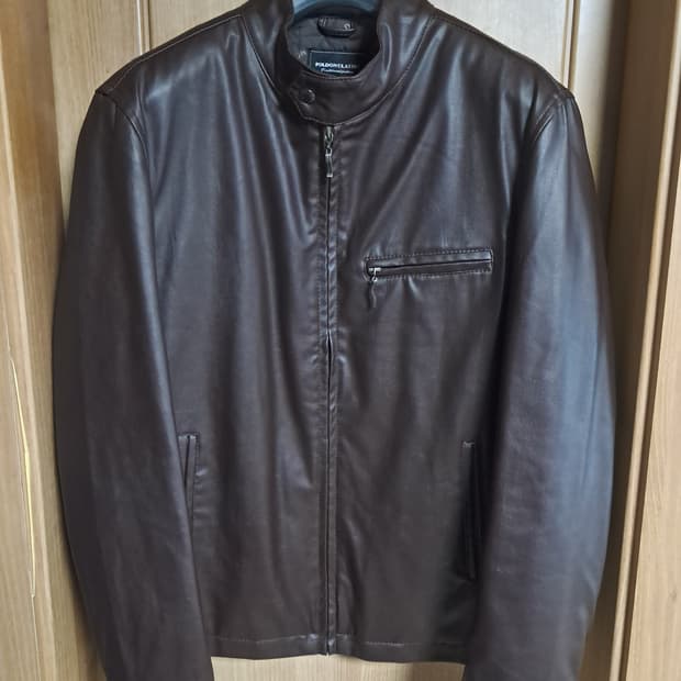 POLDON 레더 자켓 M