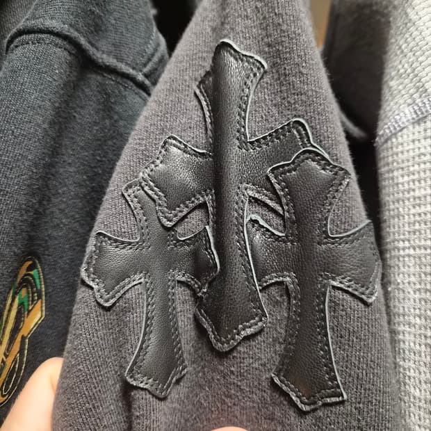 Chrome Hearts 3 Patches Hoodie
