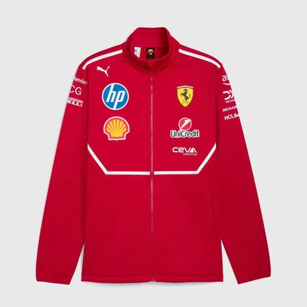 페라리 F1  PUMA 2025 팀 소프트쉘 자켓