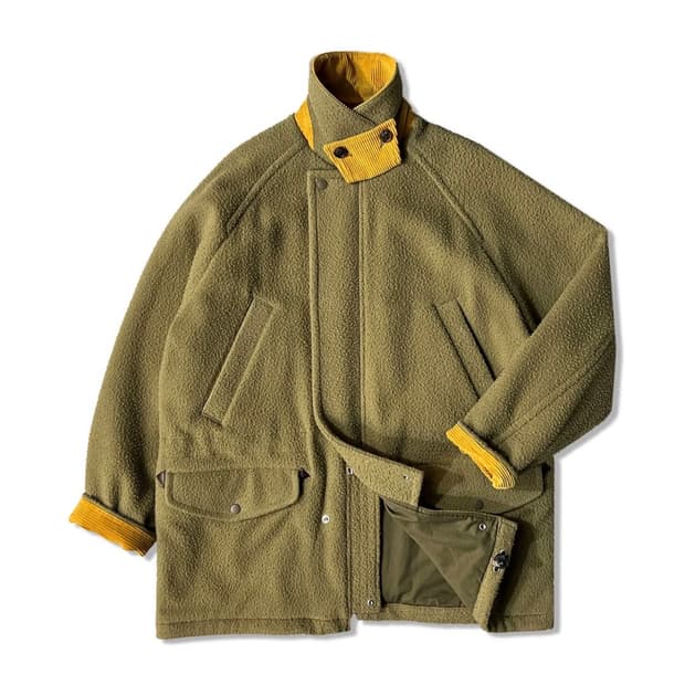 Unfil Nep wool Nep Feild Coat