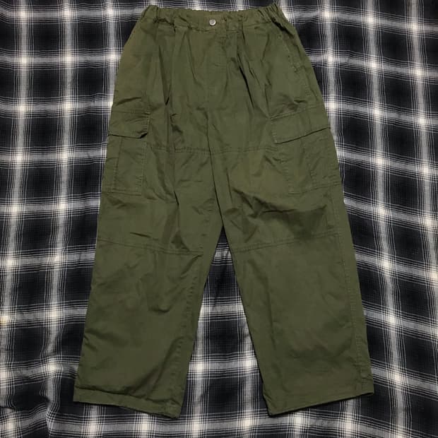 재팬 00s 밀리터리 m65 카고팬츠 올리브