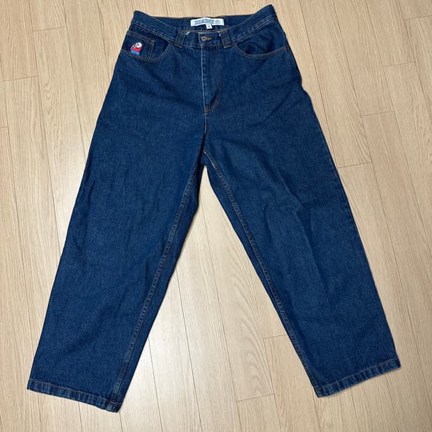 [S] 폴라 스케이트 빅보이 데님진 블루