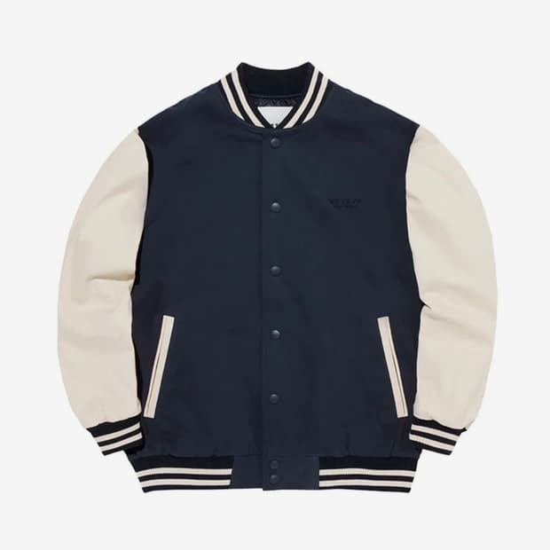 빈티지 무드 베이스볼 자켓