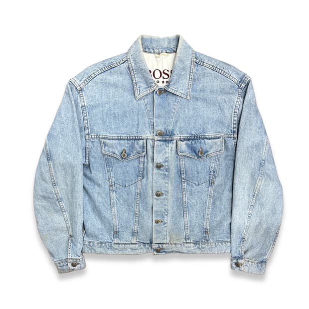 90s HUGO BOSS 데님 트러커 자켓 52
