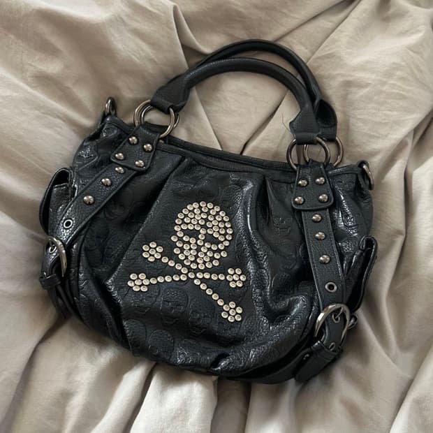 Japanes Vintage Bag 빈티지 가죽 백 가방 Y2K