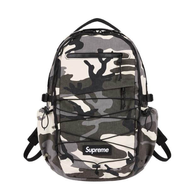 Supreme 백팩 스노우 카모 