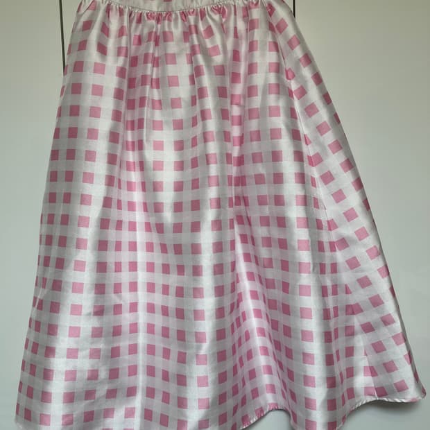 마르디체크 롱 스커트 핑크