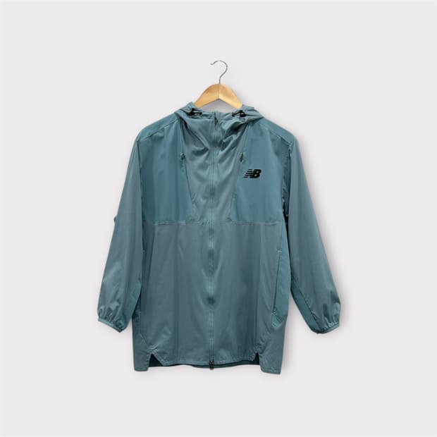뉴발란스 경량 후드 바람막이 자켓 S 90 민트