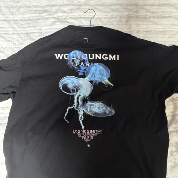 우영미 젤리피쉬 블랙 54 사이즈