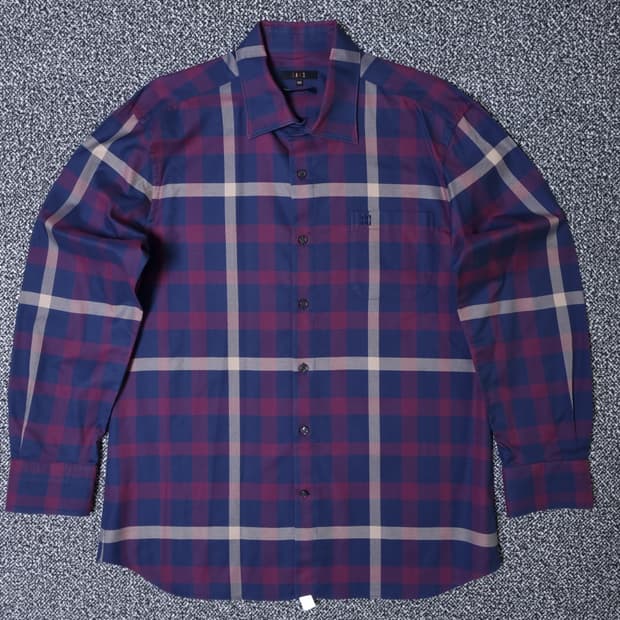 [무료배송][105]닥스 남성용 간절기 체크 셔츠 남방