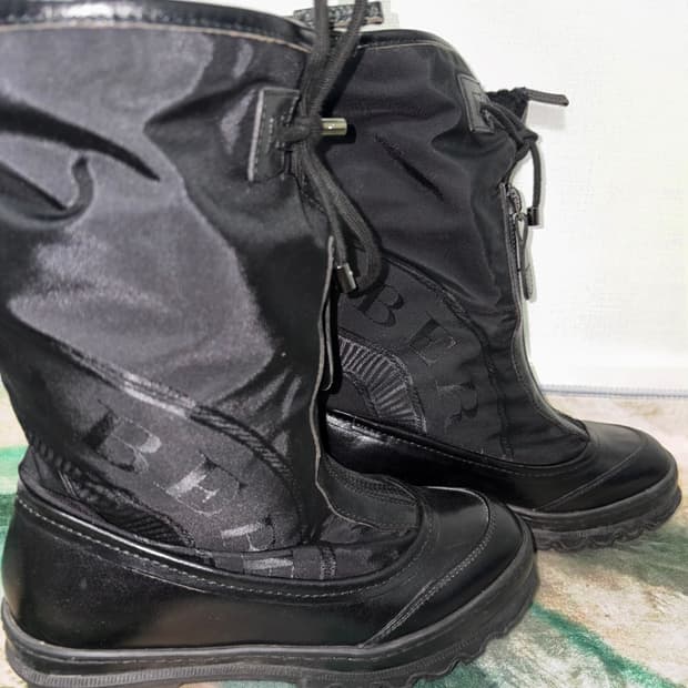 버버리 스노우 부츠