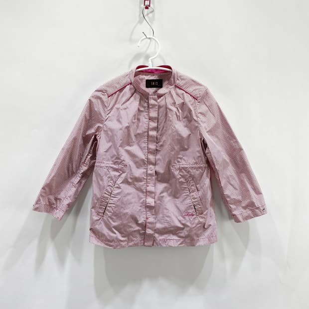 닥스 키즈 바람막이자켓 체크 120 7Y 