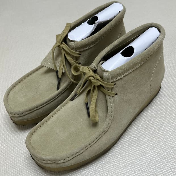 [260/UK7.5] 클락스 왈라비 부츠 메이플 스웨이드