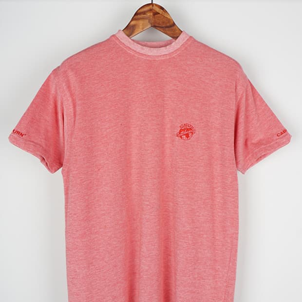 NIGEL CARBOUN heather pink gym T-shirt