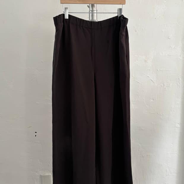 꼼데가르송 트리콧 브라운 슬랙스