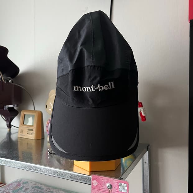 몽벨 이어플랩 모자 캡