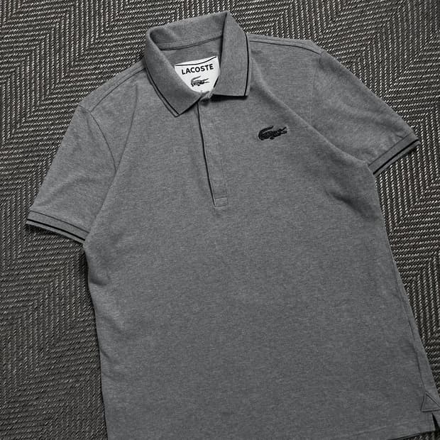 라코스테 자수로고 미니멀 피케이 티셔츠y 4534