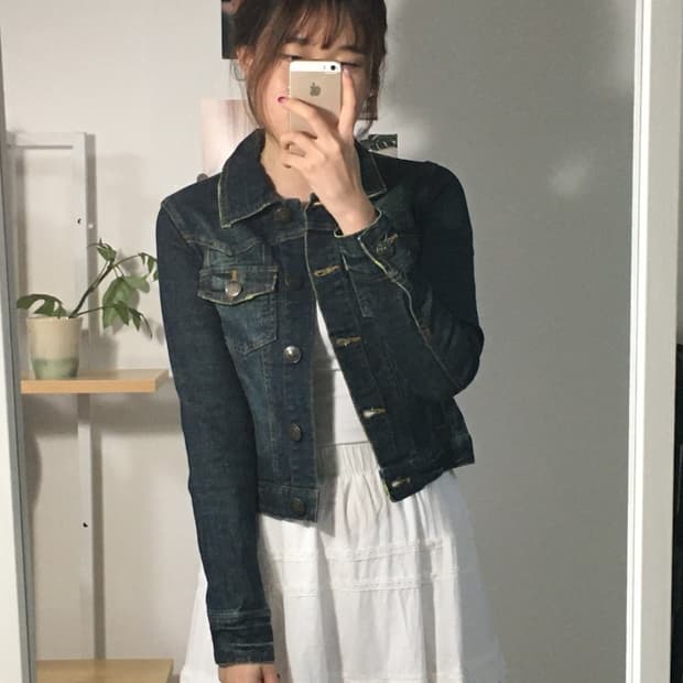 MISS ARTEMIS 녹차 진청자켓