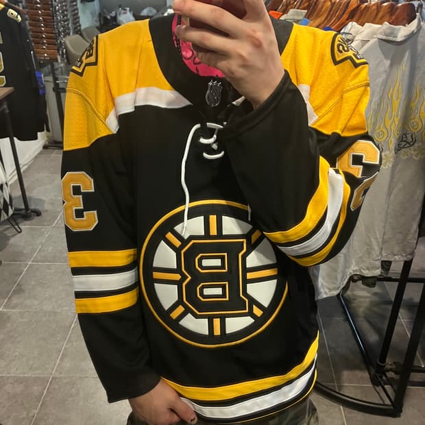 [NO.9]아디다스 NHL 보스톤 브루인스 유니폼