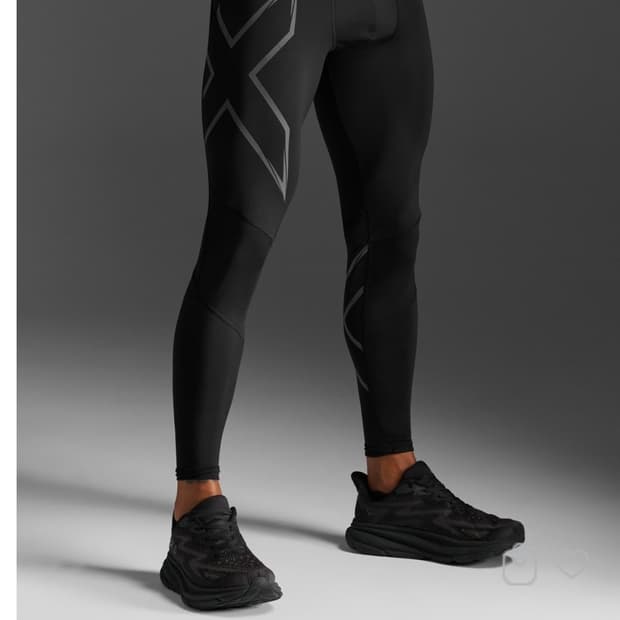2XU 남성 컴프레션 타이즈 쉴드(=보온) M (러닝, 달리기, 조깅)