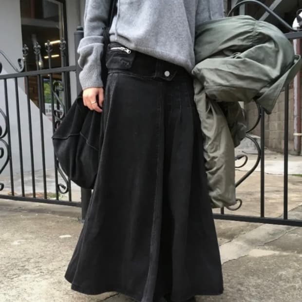 포시아보브 스커트 s