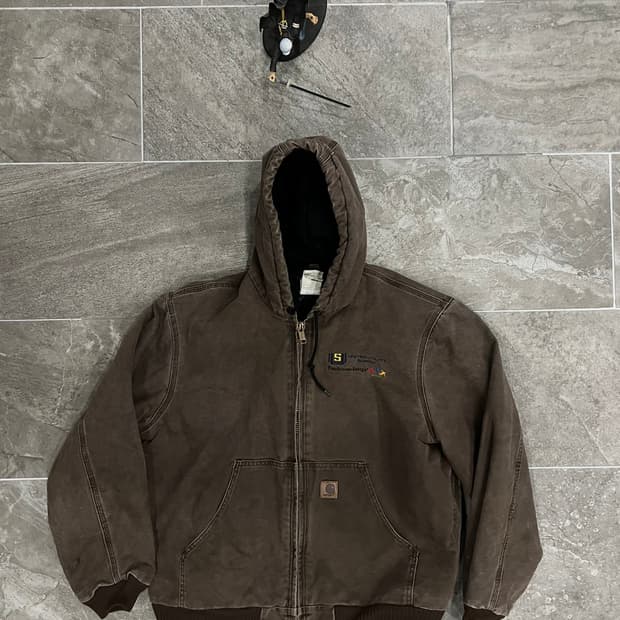 (L)칼하트 덕 액티브 후드자켓 J130 CHT 체스트넛