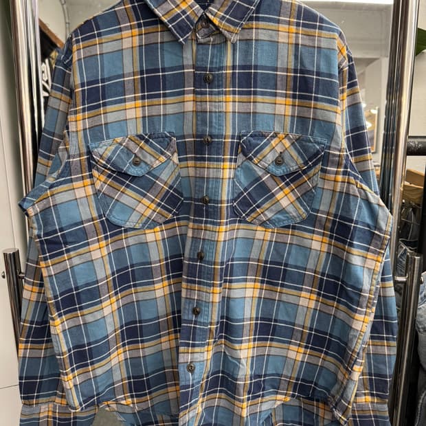 에드윈 빈티지 체크 셔츠