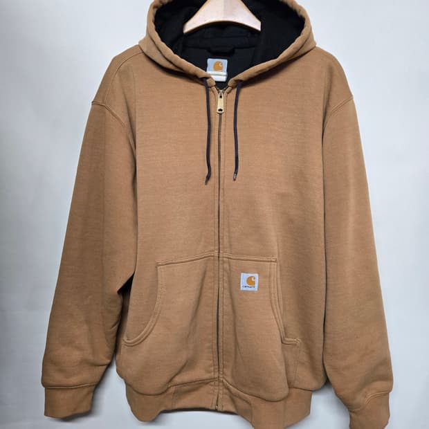 칼하트 써멀 후드집업 브라운 된장색 L
