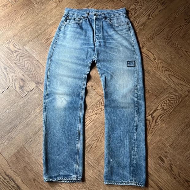 [32]80's 리바이스 501 Made in USA 데님 팬츠 S19