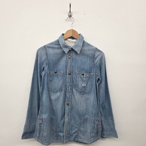 Lee 데님 셔츠 자켓 빈티지 스타일 여s