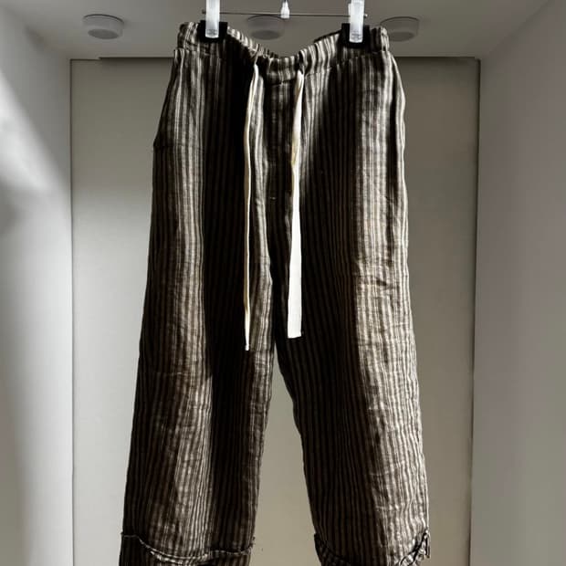 Aleksandr Manamis stripe pants