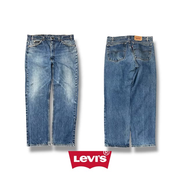  USA 리바이스 505 오렌지탭 데님팬츠 y13615