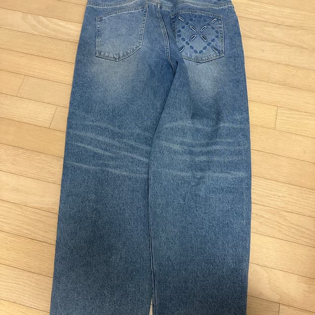 [XL] 인세인개러지 문선 데님