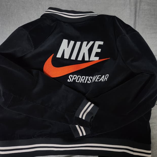 나이키 sb 코듀로이 바시티자켓 L