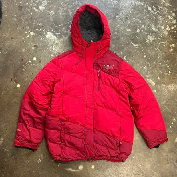 S) 마운틴하드웨어 구스다운 패딩 점퍼 거위털 패딩