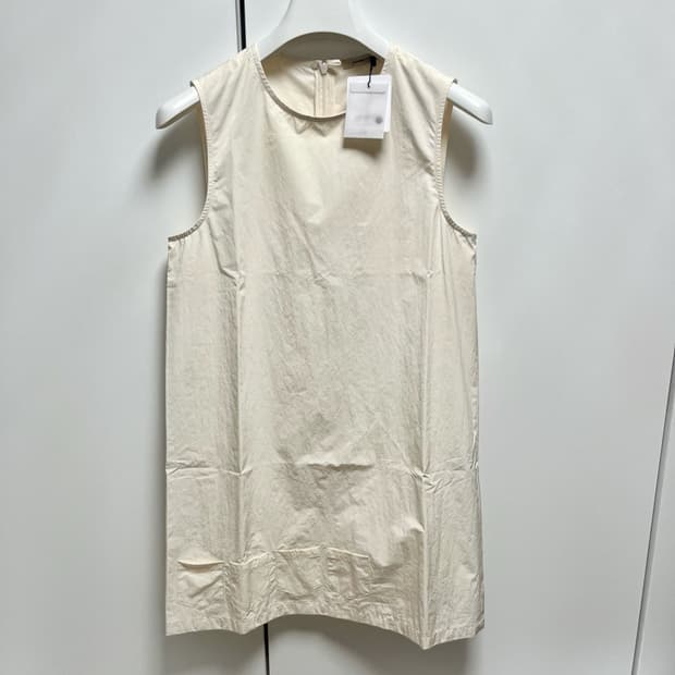 [S,M]팔로마울 Bayana 포켓 원피스/화이트